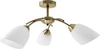 Activejet Żyrandol klasyczna lampa sufitowa wisząca Activejet NIKITA Patyna potrójna 3xE27 do salonu