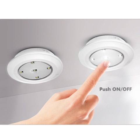 Maclean MACLEAN 6X LAMPKA LED NA BATERIE BEZPRZEWODOWA Z PILOTEM MCE165