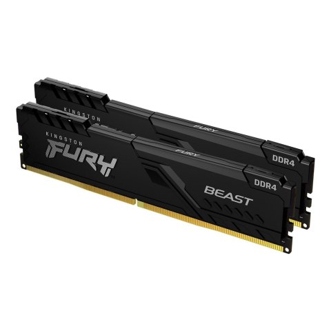 Kingston KINGSTON 64GB 3200MHz DDR4 CL16 DIMM (Kit of 2) FURY Beast Black KF432C16BBK2/64 Kingston KINGSTON 64GB 3200MHz DDR4 CL16 DIMM (Kit of 2) FURY Beast Black KF432C16BBK2/64