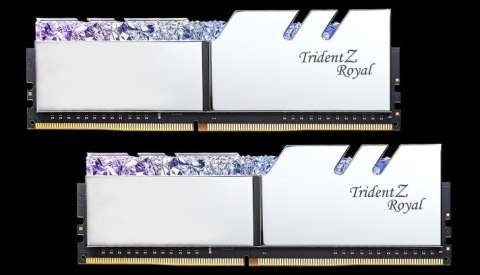 G.SKILL G.SKILL TRIDENTZ ROYAL RGB DDR4 2X16GB 3200MHZ CL16 XMP2 SILVER F4-3200C16D-32GTRS G.SKILL G.SKILL TRIDENTZ ROYAL RGB DDR4 2X16GB 3200MHZ CL16 XMP2 SILVER F4-3200C16D-32GTRS