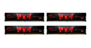 G.SKILL Zestaw pamięci G.SKILL Aegis F4-3200C16Q-32GIS (DDR4 DIMM; 4 x 8 GB; 3200 MHz; CL16)