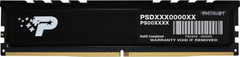 Patriot Memory PATRIOT DDR5 16GB PRENIUM BLACK 5600MHz Rad1 Patriot Memory PATRIOT DDR5 16GB PRENIUM BLACK 5600MHz Rad1
