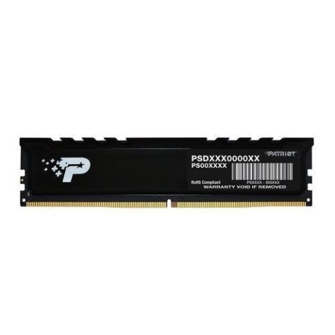 Patriot Memory Patriot Signature DDR5 24GB 5600MHz 1 Rank Patriot Memory Patriot Signature DDR5 24GB 5600MHz 1 Rank