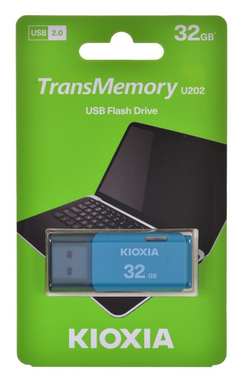 KIOXIA KIOXIA FlashDrive U202 Hayabusa 32GB Aqua KIOXIA KIOXIA FlashDrive U202 Hayabusa 32GB Aqua
