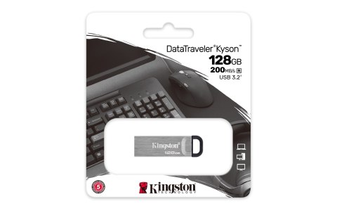 Kingston KINGSTON FLASH Kyson 128GB USB3.2 r gen 1 Kingston KINGSTON FLASH Kyson 128GB USB3.2 r gen 1