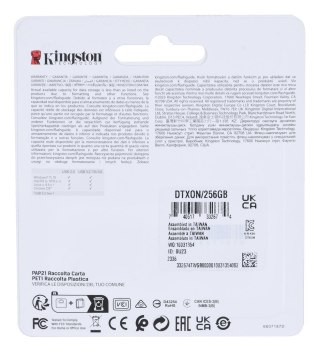 Kingston KINGSTON FLASH 256GB USB3.2 DataTraveler Exodia Onyx