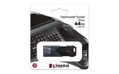 Kingston KINGSTON FLASH 64GB USB3.2 DataTraveler Exodia Onyx