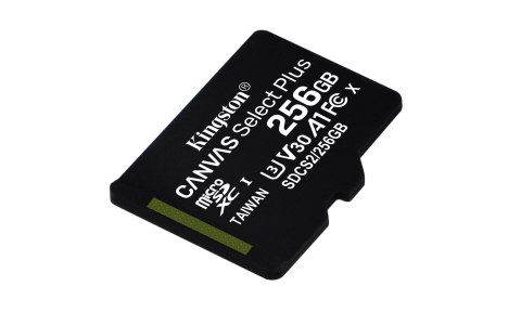 Kingston Karta pamięci Kingston Canvas Select Plus SDCS2/256GBSP (256GB; Class 10, Class A1; Karta pamięci)