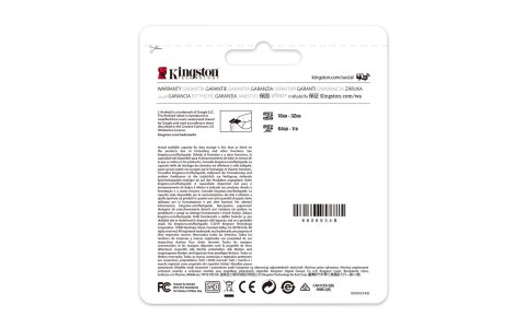 Kingston Karta pamięci Kingston Canvas Select Plus SDCS2/256GBSP (256GB; Class 10, Class A1; Karta pamięci)