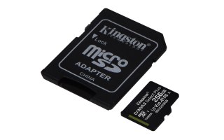 Kingston Karta pamięci z adapterem Kingston Canvas Select Plus SDCS2/256GB (256GB; Class 10, Class U1, V30; + adapter)