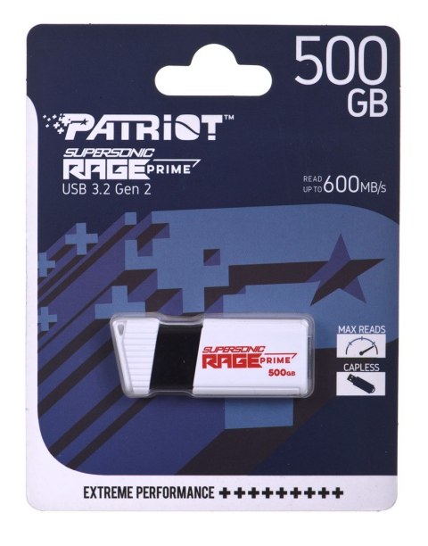 Patriot Memory Patriot Rage Prime 600 MB/s 512GB USB 3.2 8k IOPs Patriot Memory Patriot Rage Prime 600 MB/s 512GB USB 3.2 8k IOPs