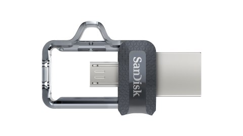 SanDisk Pendrive SanDisk Ultra Dual Drive SDDD3-064G-G46 (64GB; microUSB, USB 3.0; kolor czarny)