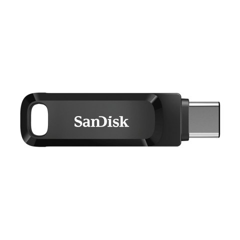 SanDisk Pendrive SanDisk Ultra Dual GO SDDDC3-064G-G46 (64GB; USB 3.0, USB-C; kolor czarny)