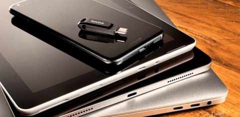 SanDisk Pendrive SanDisk Ultra Dual GO SDDDC3-064G-G46 (64GB; USB 3.0, USB-C; kolor czarny)