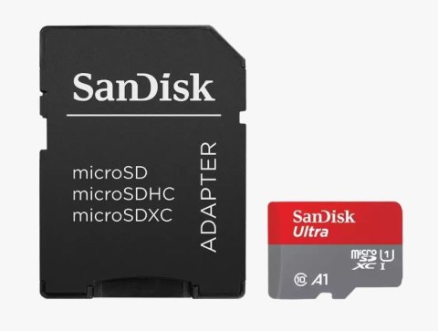 SanDisk SANDISK ULTRA microSDXC 64GB 140MB/s + SD ADAPTER SanDisk SANDISK ULTRA microSDXC 64GB 140MB/s + SD ADAPTER