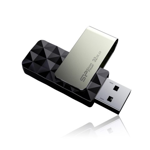 Silicon Power Pendrive Silicon Power Blaze B30 32GB USB 3.1 kolor czarny (SP032GBUF3B30V1K)