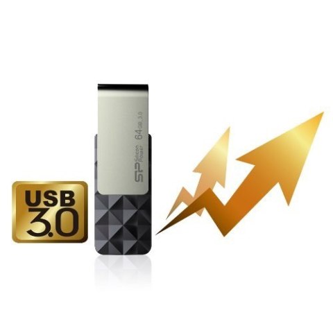 Silicon Power Pendrive Silicon Power Blaze B30 32GB USB 3.1 kolor czarny (SP032GBUF3B30V1K)