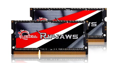 G.SKILL Pamięć RAM G.SKILL Ripjaws F3-1600C9D-16GRSL (DDR3 SO-DIMM; 2 x 8 GB; 1600 MHz; CL9) G.SKILL Pamięć RAM G.SKILL Ripjaws F3-1600C9D-16GRSL (DDR3 SO-DIMM; 2 x 8 GB; 1600 MHz; CL9)