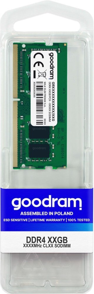 GoodRam GOODRAM SO-DIMM DDR4 32GB 3200MHz CL22 PC4-25600
