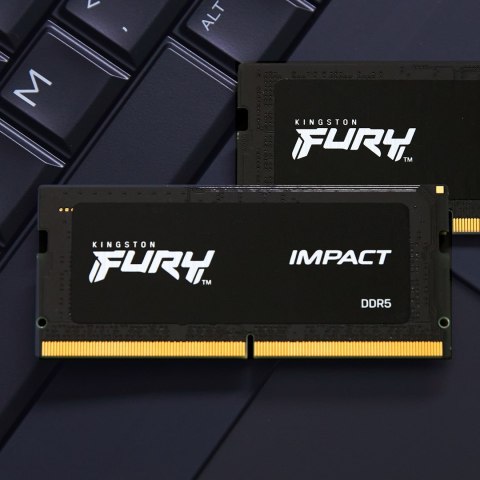 Kingston KINGSTON DDR5 SODIMM 64GB 5600Hz CL40 KITx2 FURY Impact PnP Kingston KINGSTON DDR5 SODIMM 64GB 5600Hz CL40 KITx2 FURY Impact PnP