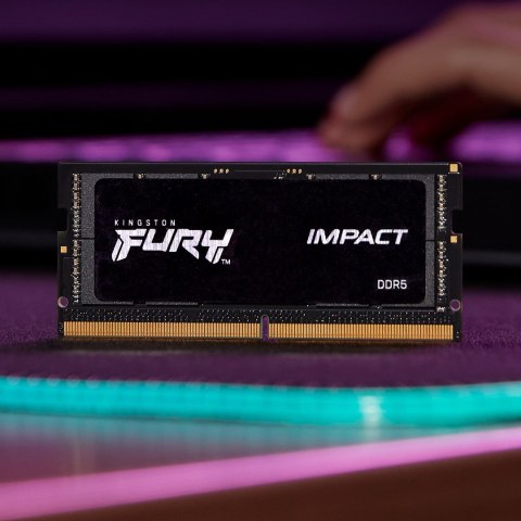 Kingston KINGSTON DDR5 SODIMM 64GB 5600Hz CL40 KITx2 FURY Impact PnP Kingston KINGSTON DDR5 SODIMM 64GB 5600Hz CL40 KITx2 FURY Impact PnP