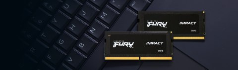 Kingston KINGSTON DDR5 SODIMM 64GB 5600Hz CL40 KITx2 FURY Impact PnP Kingston KINGSTON DDR5 SODIMM 64GB 5600Hz CL40 KITx2 FURY Impact PnP