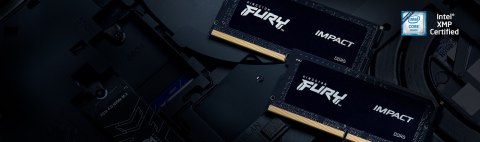 Kingston KINGSTON DDR5 SODIMM 64GB 5600Hz CL40 KITx2 FURY Impact PnP Kingston KINGSTON DDR5 SODIMM 64GB 5600Hz CL40 KITx2 FURY Impact PnP