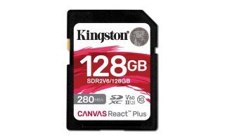Kingston KINGSTON microSDXC Canvas 128GB React Plus UHS-II 280R/100W U3 V60 for Full HD/4K