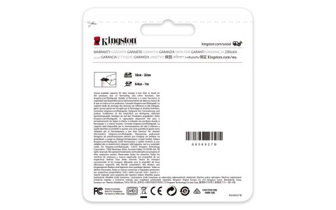 Kingston Karta pamięci Kingston Canvas Select Plus SDS2/512GB (512GB; Class U3, V30; Karta pamięci)