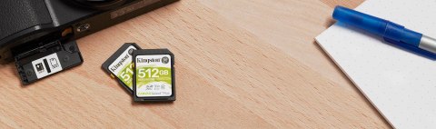 Kingston Karta pamięci Kingston Canvas Select Plus SDS2/512GB (512GB; Class U3, V30; Karta pamięci)