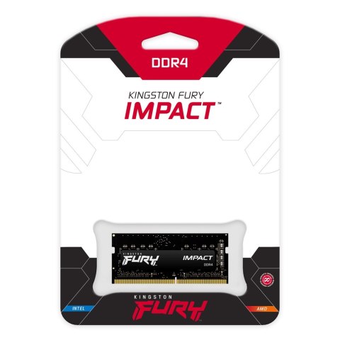 Kingston Kingston 8GB 3200MHz DDR4 CL20 SODIMM FURY Impact KF432S20IB/8 Kingston Kingston 8GB 3200MHz DDR4 CL20 SODIMM FURY Impact KF432S20IB/8