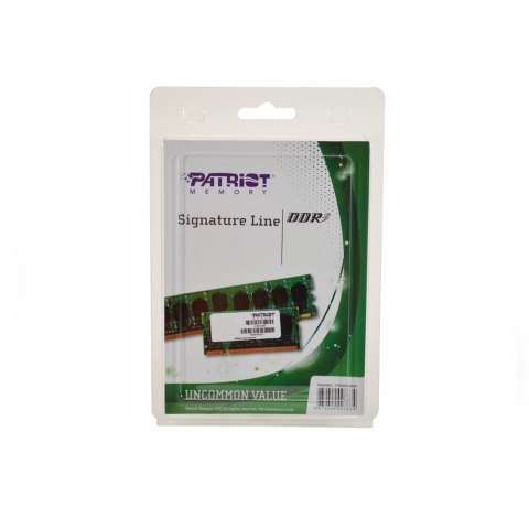 Patriot Memory Pamięć Patriot Memory Signature PSD38G16002S (DDR3 SO-DIMM; 1 x 8 GB; 1600 MHz; CL11) Patriot Memory Pamięć Patriot Memory Signature PSD38G16002S (DDR3 SO-DIMM; 1 x 8 GB; 1600 MHz; CL11)