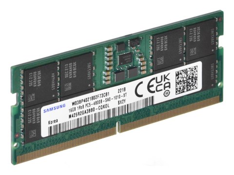 Samsung SemiConductor Samsung SO-DIMM 16GB DDR5 1Rx8 4800MHz PC5-38400 M425R2GA3BB0-CQK