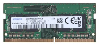 Samsung SemiConductor Samsung SO-DIMM 8GB DDR4 1Rx16 3200MHz PC4-25600 M471A1G44CB0-CWE