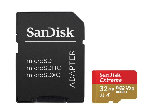 SanDisk Karta pamięci SanDisk Extreme SDSQXAF-032G-GN6AA (32GB; Class U3; Adapter, Karta pamięci) SanDisk Karta pamięci SanDisk Extreme SDSQXAF-032G-GN6AA (32GB; Class U3; Adapter, Karta pamięci)