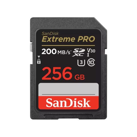 SanDisk SANDISK EXTREME PRO SDXC 256GB 200/140 MB/s A2 SanDisk SANDISK EXTREME PRO SDXC 256GB 200/140 MB/s A2