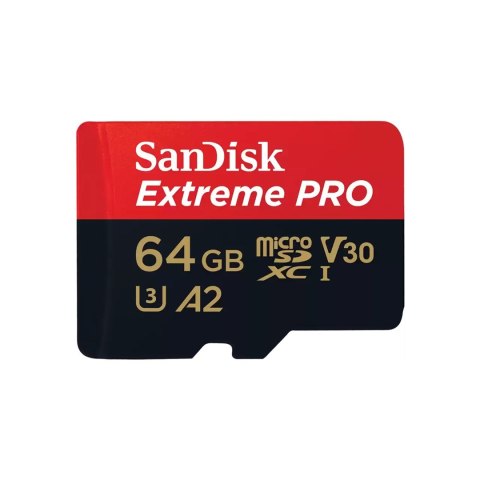 SanDisk SANDISK EXTREME PRO microSDXC 64GB 200/90 MB/s A2 SanDisk SANDISK EXTREME PRO microSDXC 64GB 200/90 MB/s A2