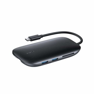 AUKEY AUKEY HUB USB C CB-C71 8W1 RJ45 HDMI 4K PD 100W