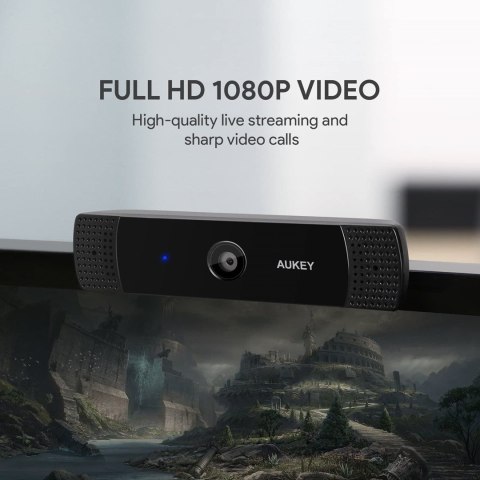 AUKEY AUKEY PC-LM1E KAMERA INTERNETOWA FULL HD 1920X1080 AUKEY AUKEY PC-LM1E KAMERA INTERNETOWA FULL HD 1920X1080