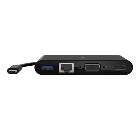 Belkin Hub Belkin USB-C Multimedia Adapter 4-in-1 Core Hub 1x4k HDMI/1xVGA/1xUSB-A/1xRJ45 Gigabit Black Belkin Hub Belkin USB-C Multimedia Adapter 4-in-1 Core Hub 1x4k HDMI/1xVGA/1xUSB-A/1xRJ45 Gigabit Black