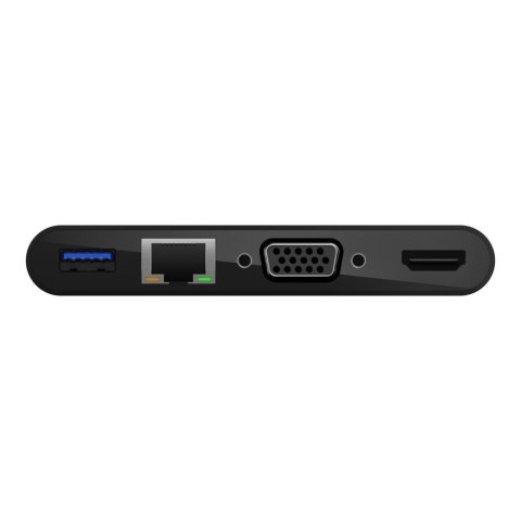 Belkin Hub Belkin USB-C Multimedia Adapter 4-in-1 Core Hub 1x4k HDMI/1xVGA/1xUSB-A/1xRJ45 Gigabit Black Belkin Hub Belkin USB-C Multimedia Adapter 4-in-1 Core Hub 1x4k HDMI/1xVGA/1xUSB-A/1xRJ45 Gigabit Black