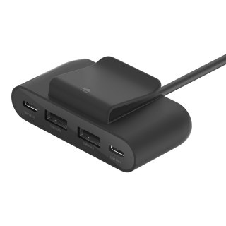Belkin Ładowarka rozgałęziacz USB-C Belkin BoostCharge 4-Port USB Power Extender 1xUSB-C -> 2xUSB-A/2xUSB-C Black