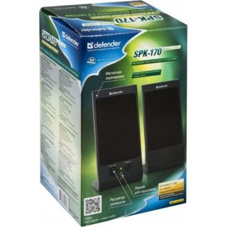 Defender DEFENDER GŁOŚNIKI KOMPUTEROWE SPK-170 2.0 4W USB 65165