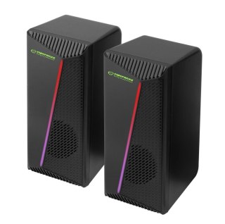 Esperanza ESPERANZA GŁOŚNIKI 2.0 USB LED RAINBOW NORTEC EGS106