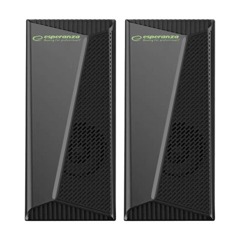 Esperanza ESPERANZA GŁOŚNIKI 2.0 USB LED RAINBOW NORTEC EGS106