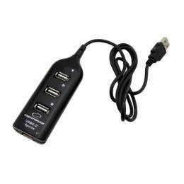 Esperanza Hub Esperanza EA116 (4x USB 2.0; kolor czarny)