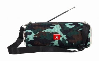 GEMBIRD GEMBIRD PRZENOŚNY GŁOŚNIK BLUETOOTH SPK-BT-17-CM FM-RADIO, WBUDOWANY MIKROFON, WZÓR MORO, USB, AUX, MICROSD