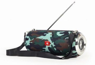 GEMBIRD GEMBIRD PRZENOŚNY GŁOŚNIK BLUETOOTH SPK-BT-17-CM FM-RADIO, WBUDOWANY MIKROFON, WZÓR MORO, USB, AUX, MICROSD