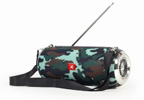 GEMBIRD GEMBIRD PRZENOŚNY GŁOŚNIK BLUETOOTH SPK-BT-17-CM FM-RADIO, WBUDOWANY MIKROFON, WZÓR MORO, USB, AUX, MICROSD