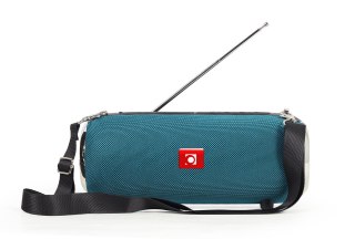 GEMBIRD GEMBIRD PRZENOŚNY GŁOŚNIK BLUETOOTH SPK-BT-17-G FM-RADIO, WBUDOWANY MIKROFON, KOLOR ZIELONY, USB, AUX, MICROSD